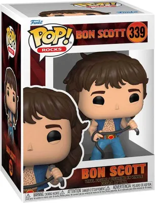 Produktbild von Funko Pop! Rocks: Bon Scott - Bon Scott #339