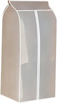 Produktbild von Staubdichte Kleidersäck Lange mit Reißverschluss für Anzug Mantel T-Shirt Jacke, 50*60*120 cm