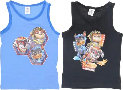 Produktbild von Paw Patrol Unterhemden Kinder – 2er-Pack 110/116