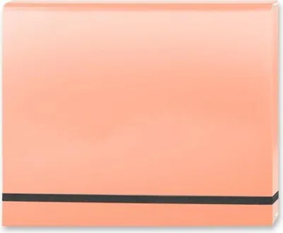 Imagen del producto de Carpeta de plástico A4 con goma elástica, diseño moderno, color beige claro - Penmate