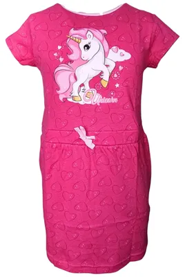Produktbild von Sommerkleid Einhorn Pink 98 cm