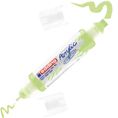 Productafbeelding van edding 5400 Acryl 3D Double Liner pastellgrün