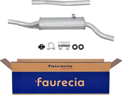 Produktbild von HELLA 8LD 366 036-151 Endschalldämpfer für VW Polo Coupe (86C, 80) Auspuff
