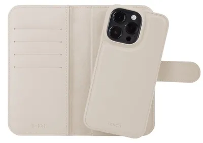 Immagine prodotto di Custodia portafoglio Holdit Magnet Plus per Apple iPhone 12 (Pro) - Beige