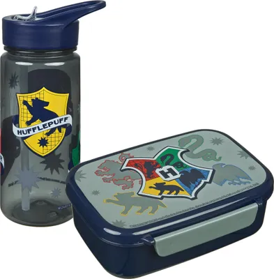 Image de Lot de 6 boîtes à lunch et gourdes Harry Potter