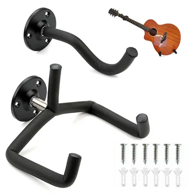 Zdjęcie produktu dla Uchwyt ścienny do gitary - Mocowanie do ściany dla gitar i ukulele