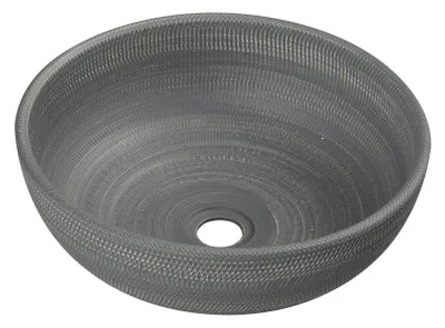 Immagine prodotto di Sapho Priori - Lavabo, diametro 410 mm, senza sfioratore, grigio PI024