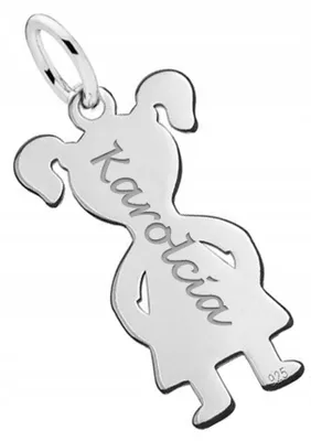 Image de Charms Pandora pour filles, pour votre fille, argent 925, gravure