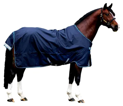 Produktbild von Irland AMIGO TURNOUT LITE Weidedecke, blau/silber, 130