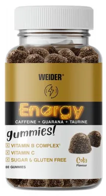 Produktbild von Weider Energy Gummies (80) Cola - Pre-Workout - Pre-Workout Booster