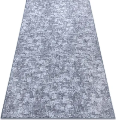 Image de TAPIS - MOQUETTE SOLID gris 90 BÉTON  gris 100x150 cm