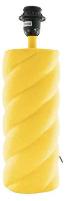 Immagine prodotto di Lampada da tavolo - Vetroceramica - Giallo neon - Attacco E27 - 12x12x28 cm