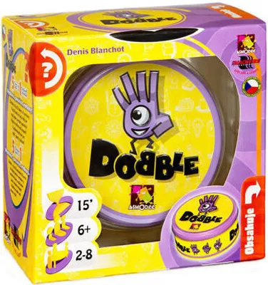 Produktbild von ADC Brettspiel Dobble in einer Blechdose