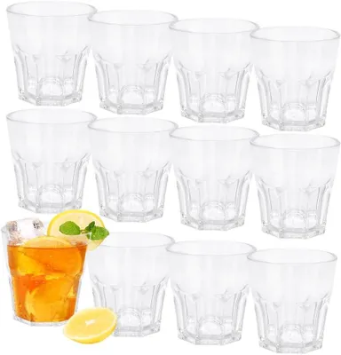 Produktbild von Trinkbecher 160 ml, 12 Stück, transparent, Acryl, für Partys