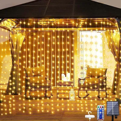Obrázok produktu pre Solidchoice – Solárne svetielka s 300 LED a diaľkovým ovládaním