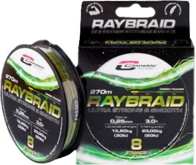 Obrázek produktu pro Cinnetic Raybraid 8 270 M Pletená šňůra Zlatá 0,250 mm Zlatá 0,250 mm