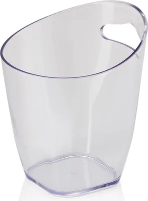 Produktbild von Flaschenkühler, Ø 9,5 cm, Höhe 11 cm, 0,4 ltr., transparent