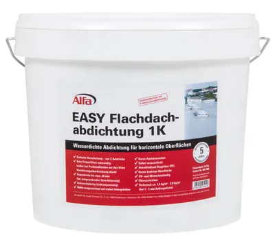 Produktbild von 805 Alfa EASY Flachdachabdichtung 1K (Flüssigkunststoff) 14 kg, á 2x7 kg Beutel