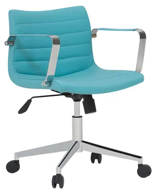Productafbeelding van r Blauer Bürostuhl Designer Drehstuhl Exklusive Bürosessel