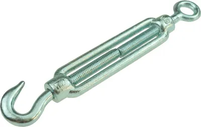 Produktbild von Seilspanner Spannschloss Drahtspanner verzinkt M5 Öse + Haken MCPL6308