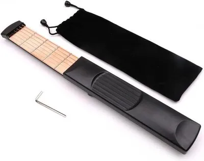 Obrázek produktu pro 6strunný přenosný tréninkový nástroj pro leváky – gadget pro kytaristy, akordový trenažér pro začátečníky