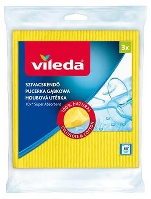 Obrázok produktu pre Špongiová utierka, 3 ks, VILEDA