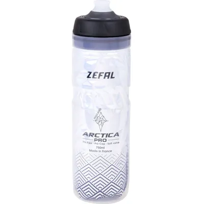 Zdjęcie produktu dla Zefal Arctica Pro 75 butelka na wodę 750ml/25oz wysokość 259mm srebrno-czarna butelka