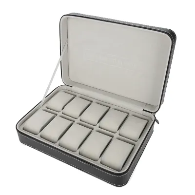 Obrázek produktu pro Box na hodinky, pouzdro na hodinky, box na hodinky, pouzdro na hodinky, sběratelské pouzdro na hodinky, cestovní pouzdro na hodinky