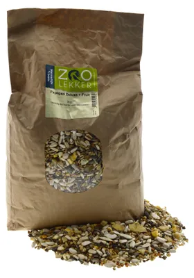 Productafbeelding van Zoolekker Papegaai Deluxe + Fruit 3KG