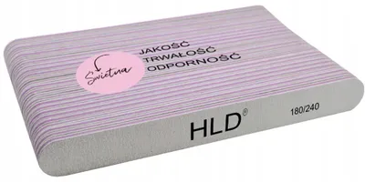Produktbild von HLD Gerader Nagelfeile 180/240 Zeberka 25 Stück