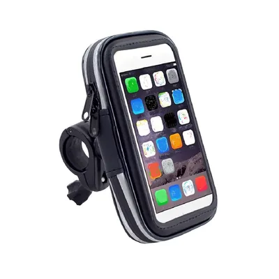 Zdjęcie produktu dla DFV mobile - do iPhone 13 mini (2021) Uchwyt rowerowy na kierownicę wodoodporny odblaskowy, F2-PLS-RFL-SM-77