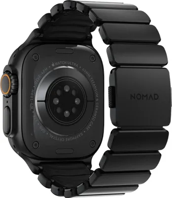 Produktbild von Nomad Stratos Band, Band, Smartwatch, Schwarz, Apple, Ultra 1-11 and SE, Titan