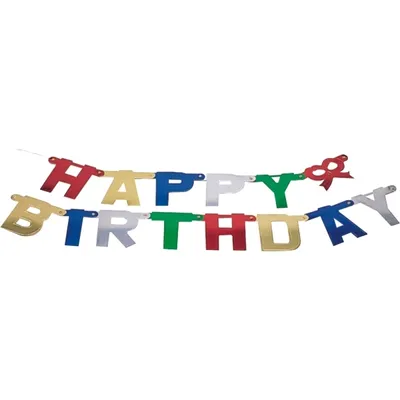 Immagine prodotto di PAPSTAR Girlanden-Kette "Happy Birthday"