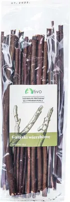 Zdjęcie produktu dla TIVO - Gałązki wierzbowe dla wszystkich papug 100g