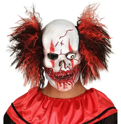 Produktbild von Widmann Milano Party Fashion Maske Clown Totenkopf Halloween Fasching Karneval