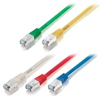 Produktbild von Equip Patchkabel Cat5e SF/UTP 2xRJ45 5.00m grau Polybeutel