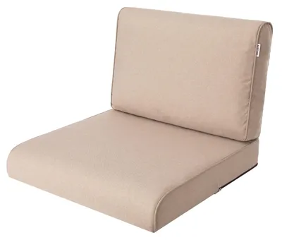 Immagine prodotto di Cuscino imbottito per sedia in rattan, 70 x 70 cm, color beige