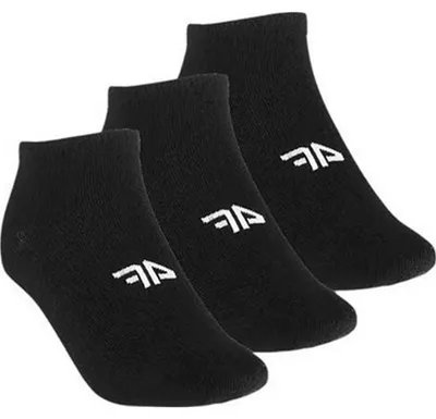 Produktbild von 4F - "M442" Knöchelsocken für Herren PP1658 (38 EU - 42 EU) (Schwarz)