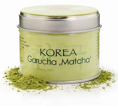 Zdjęcie produktu dla Zielona herbata - Korea Garucha Matcha w proszku 30g