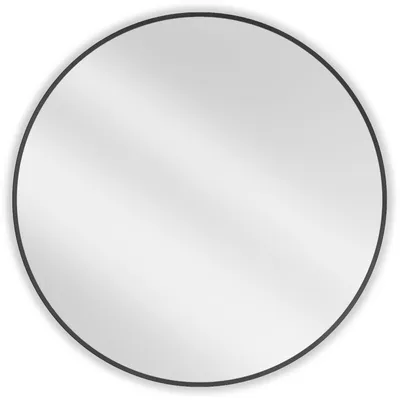 Zdjęcie produktu dla Mexen Loft lustro łazienkowe okragłe 95 cm, rama czarna - 9850-095-095-000-70