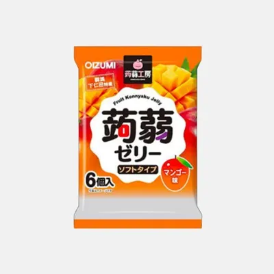 Produktbild von OIZUMI Konjak Jelly Mango 6er 106g