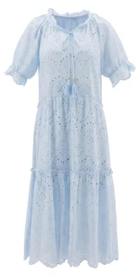 Image de Robe pour femmes SIDONA - bleue, taille S