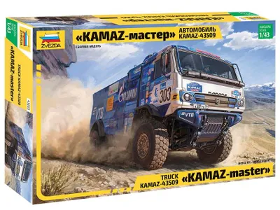 Obrázek produktu pro Model kit auto 43005 - KAMAZ Rallye truck (1:43)