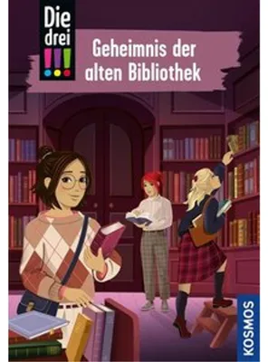 Obrázok produktu pre Die drei , 120, Geheimnis der alten Bibliothek