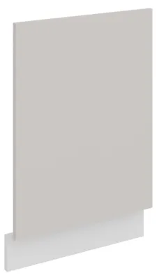 Immagine prodotto di Pannello frontale per lavastoviglie da incasso da 45 cm, linea COMO, color cashmere beige opaco + bianco opaco - da incasso, con pannello di comando a vista