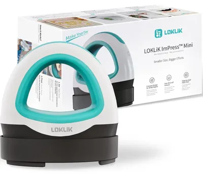 Produktbild von LOKLiK Mini Heat Press – Portable Iron for DIY Projects