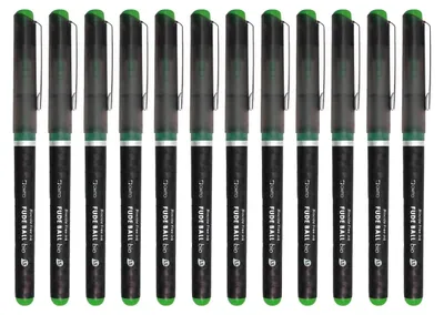 Fude Ball Bio 1,5 mm Kugelschreiber, hellgrün, 12 Stück