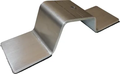 Produktbild von Alumero AC 2.1 S10, Stützfuß vorne, mit Vlies, Süd 10°, 1 Stk.