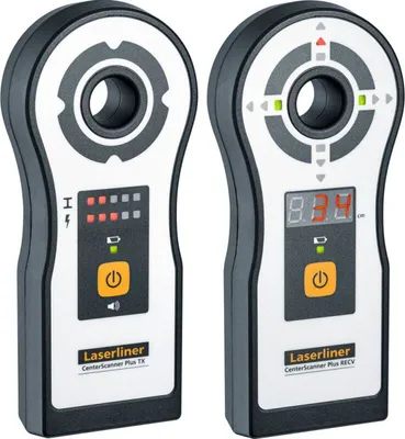 Obrázok produktu pre Laserliner CenterScanner Plus, Čierna, Šedá, -30 - 40 °C, -40 - 60 °C, 75 mm, 28 mm, 172 mm