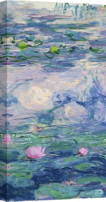 Image de Tableaux sur toile - Claude Monet, Nymphéas II - 70x35 cm